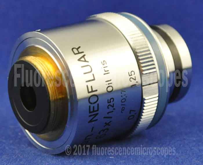 ZEISS PLAN-APOCHROMAT 63×/1.40 OIL えがたい ケース付 ZEISS PLAN-APOCHROMAT 63×/1.40 OIL えがたい ケース付